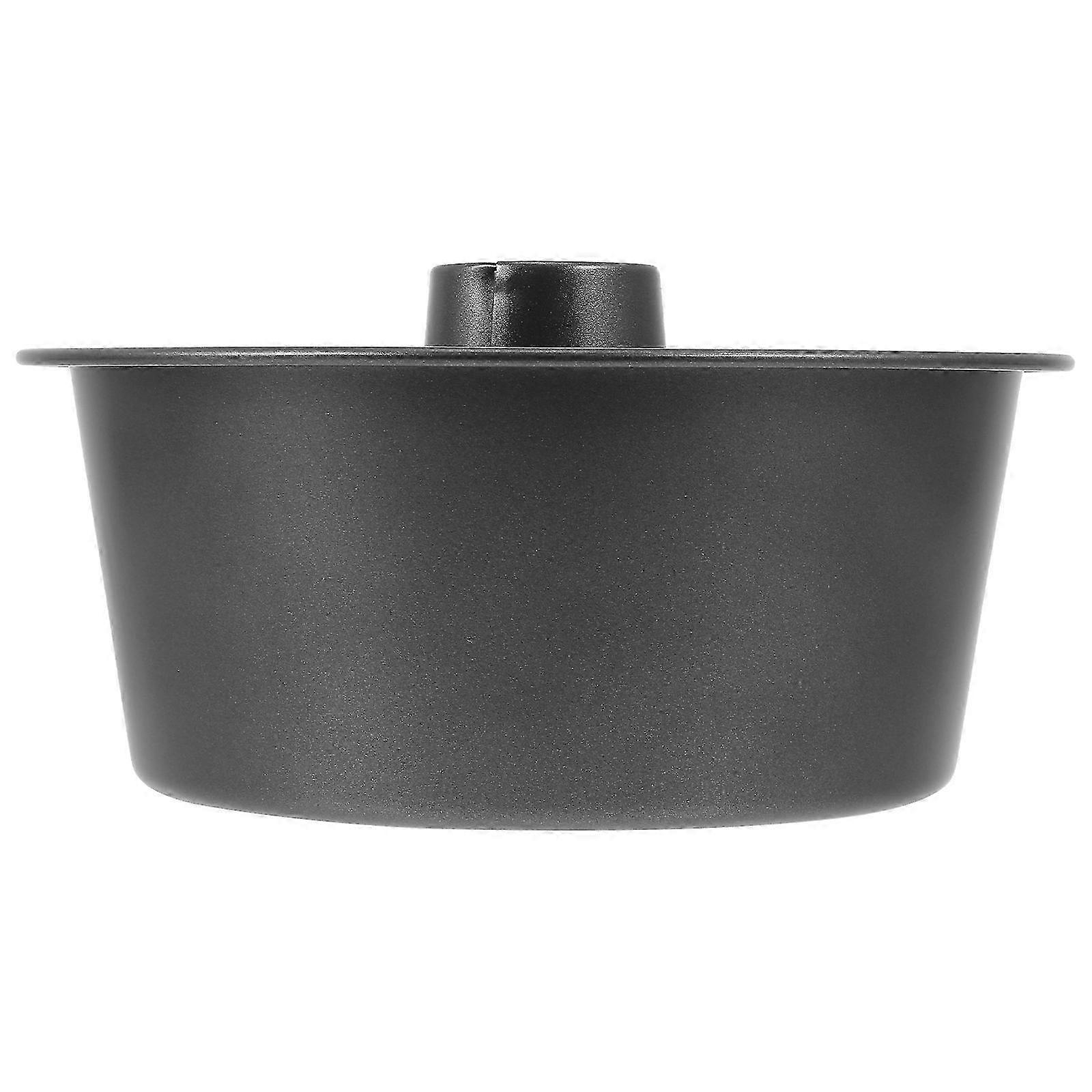 1Pc Durable Round Hollow Cake Pan Non-stick Baking Mold Practical Bread Mold