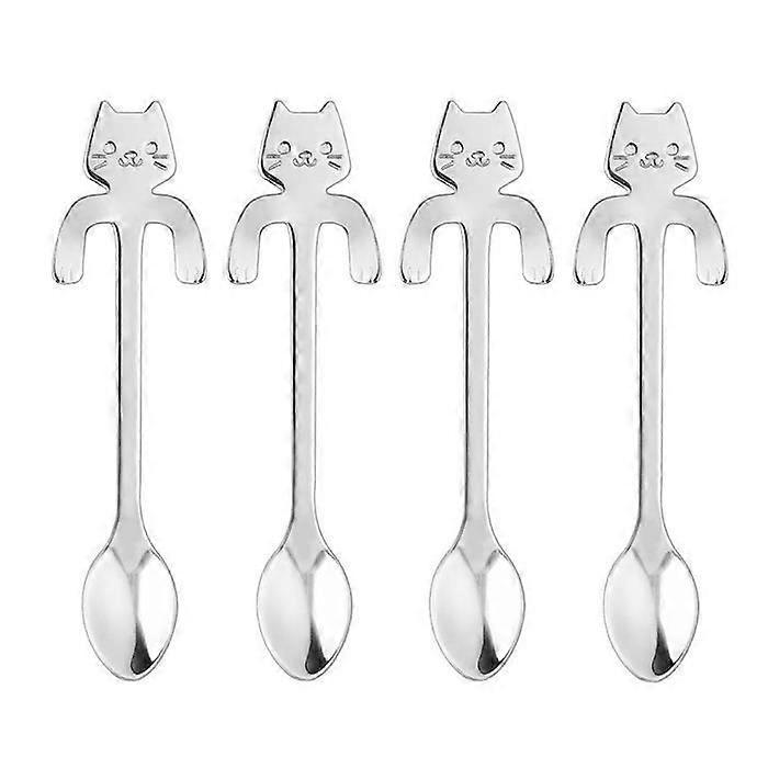Set Original Cat Dessert Kaffeelöffel