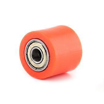 8mm Drive Chain Remskive Roller Slider Tensioner Wheel Guide til Street Bike Motorcykel Orange