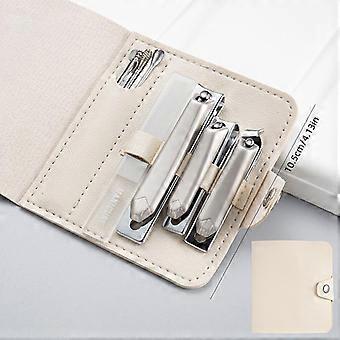 10 Pcs Carbon Steel Nail Clippers And Pedicure Set For Nails And Toenails Beauty Tools Professional Manicure Trimming Kit