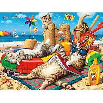 - Beachcombers - 1000 Piece Jigsaw Puzzle Multicolor, 28"L X 20"W
