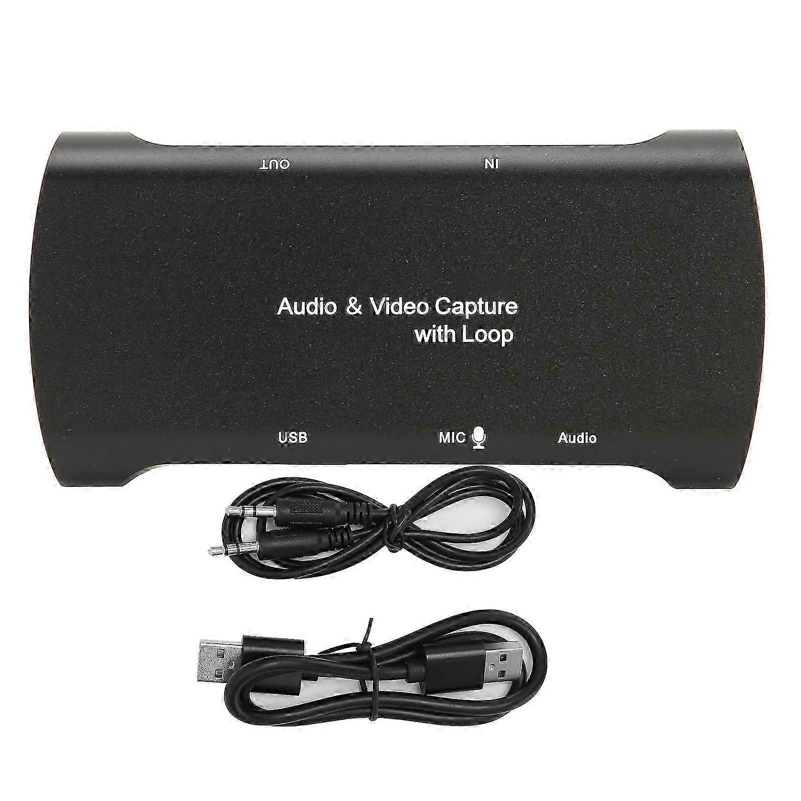Audio Video Gaming Capture Card with Loop 1080P 60FPS HighDefinition Multimedia Interface