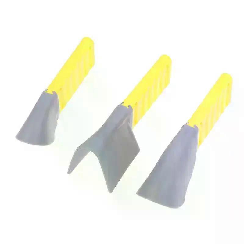Multi-use Scraping Tool, 3pcs Squeegee Caulk Scraper, External Corner Grouting Finishing Implement