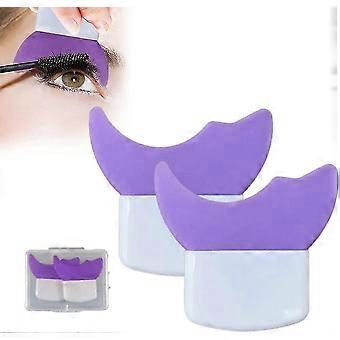 Mascara and Eyeshadow Shield multi-function eye makeup shield applicator Auxiliary Guard Tool Eyelash Makeup Tool Upper Lower Eye Auxiliary Artifact