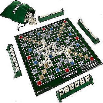 \u200bScrabble Original English Version Board Game Classic Word Building Family Game Educational Entertainment\u200b_qlsg