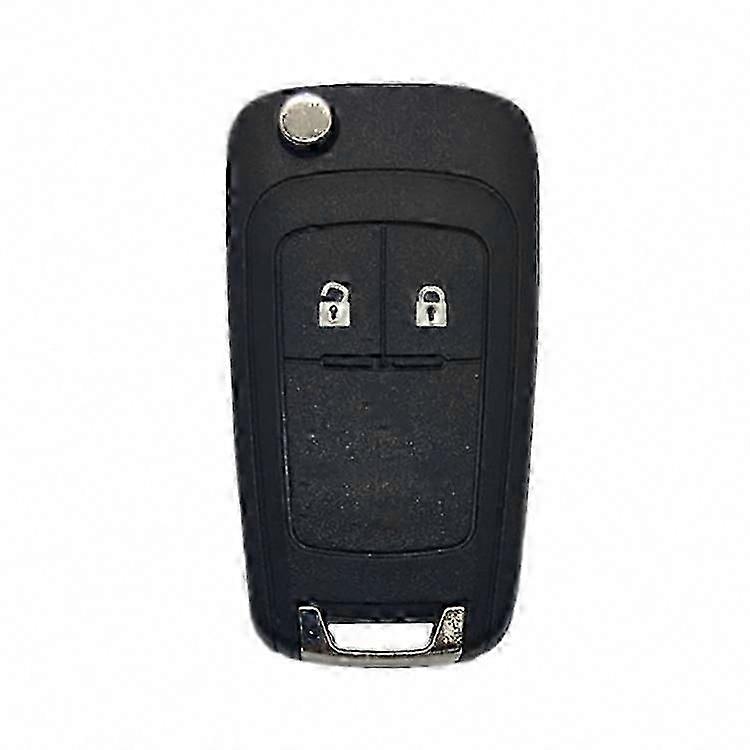 2-Button Folding Car Key Shell Compatible with Buick Opel Chevrolet