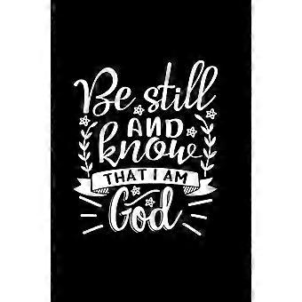 Be Still And Know That I Am God Lined Journal Notebook Christian Gift Idea - Joyful Creations - Paperback - en Book