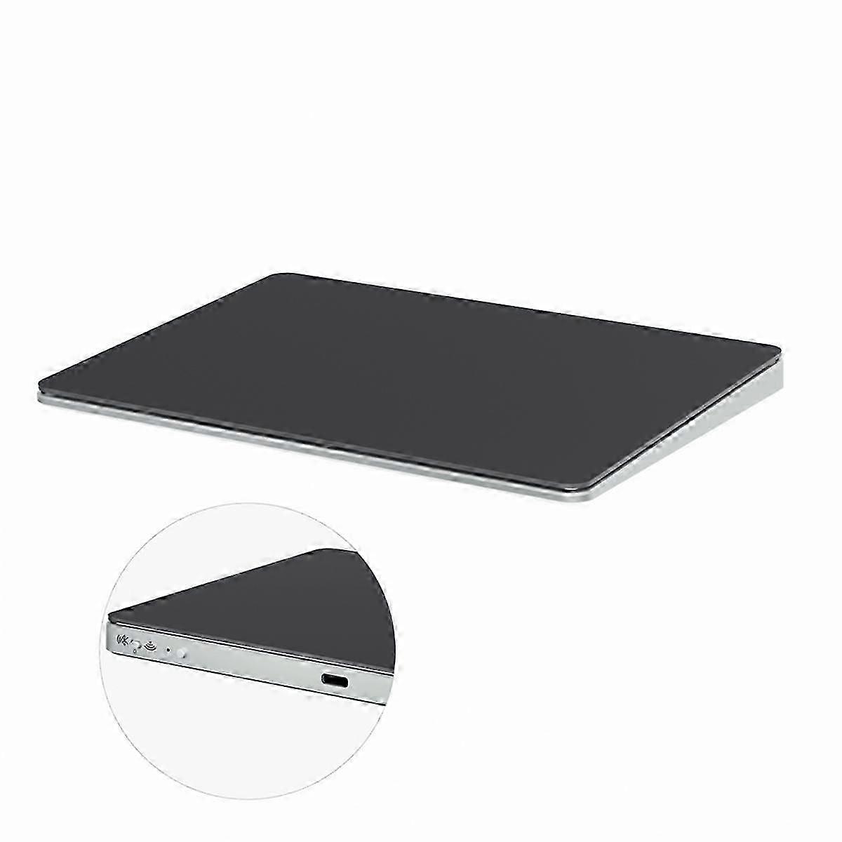 Bluetooth Touchpad Multi-function Gestures Trackpad Rechargeable Wireless Touchpad For Laptop Ios , Black
