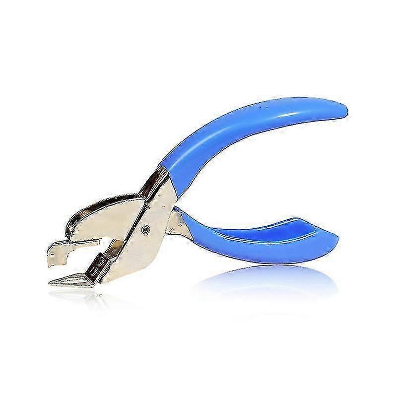Staple Puller,hand Staple Remover Spring Loaded Staple Puller (pink)