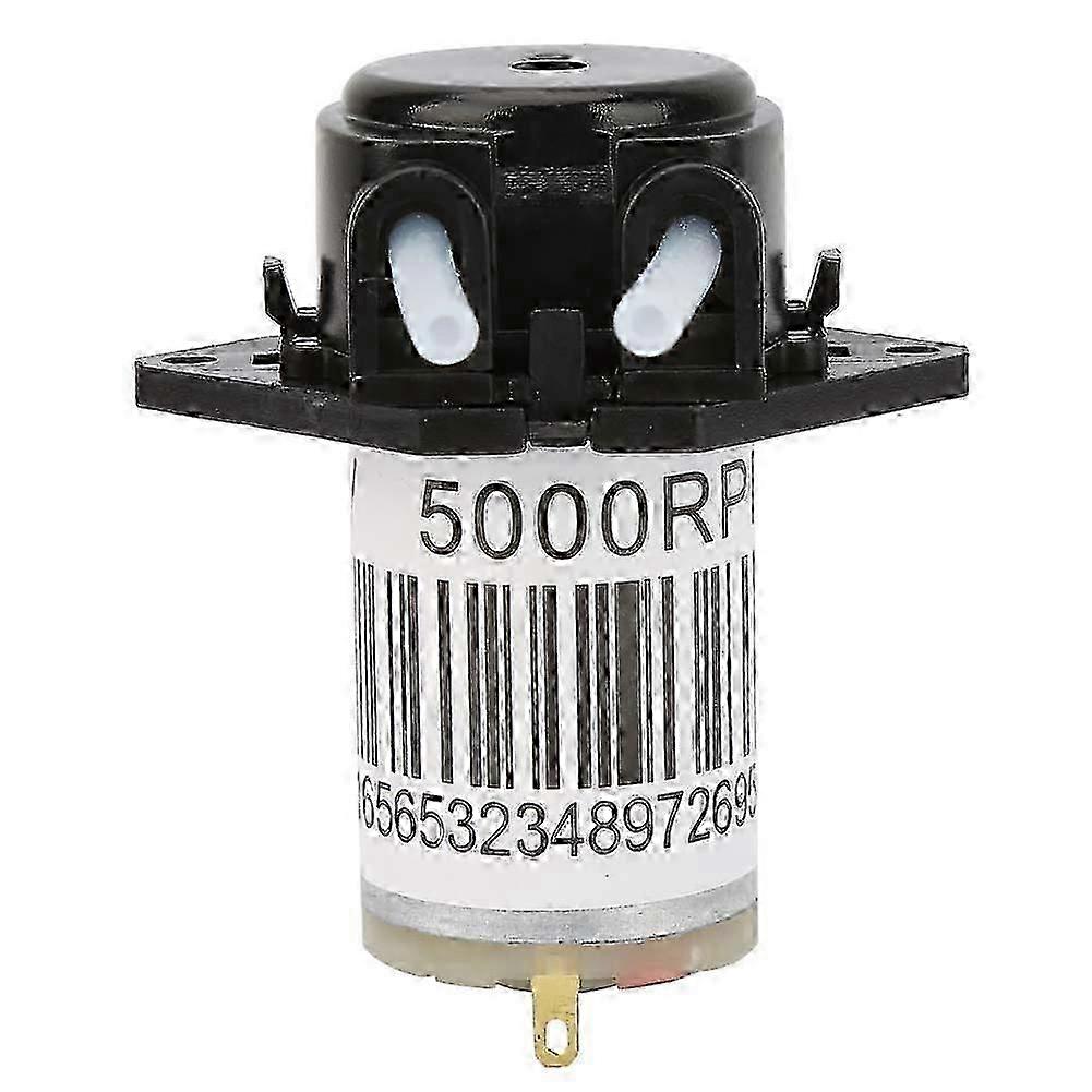 6V Mini Silent Peristaltic Pump DC Self-Priming (Flat Black)