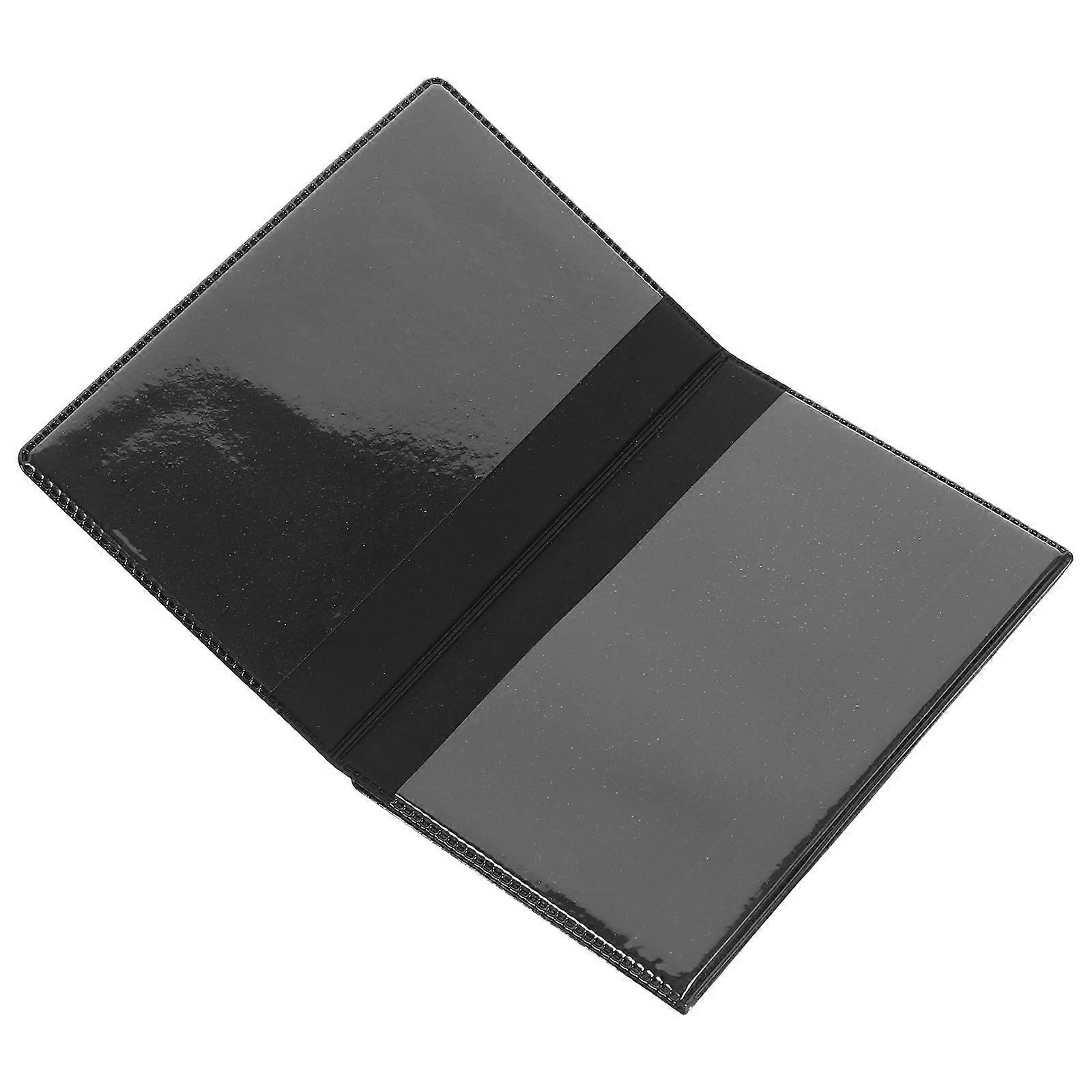 Black PU Trick Wallet Trick Prop for Close-Up Performance Set