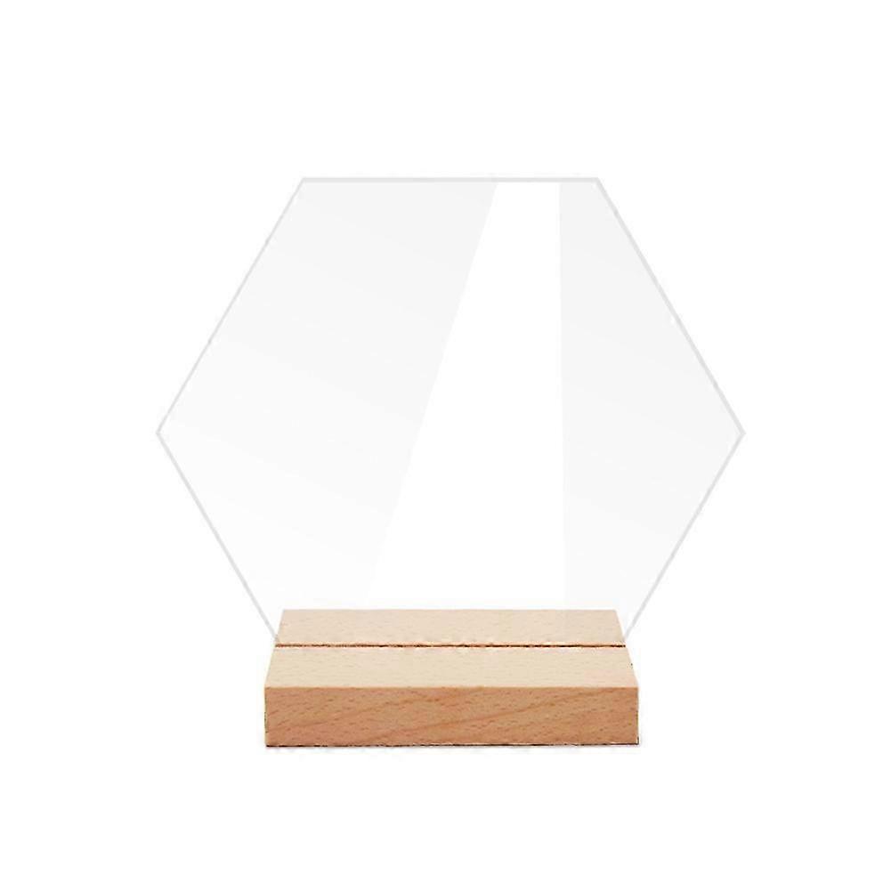 DIY Clear Acrylic Wedding Table Signs Set