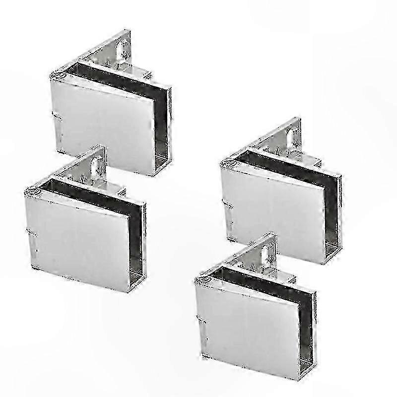 Pack Glass Door Hinges, Durable for Kitchen & Dining
