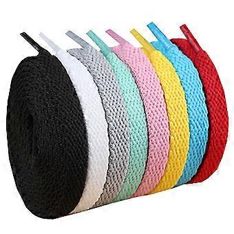 Fashion Shoe Lace Polyester Shoelaces for Shoes 24Pairs Flat Sneaker Shoe Strings