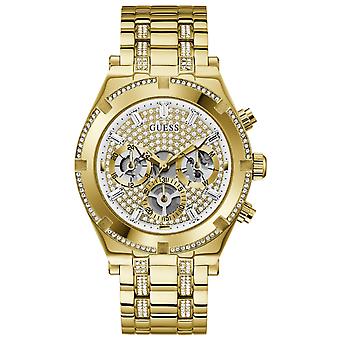 Guess watches continental watch for Analog Quartz Men with stainless steel bracelet GW0261G2