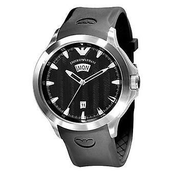 Armani sport Quartz Analog Man Watch with AR0631 Rubber Bracelet