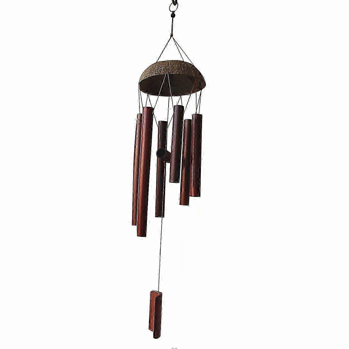 Retro Bamboo Coconut Wind Chime