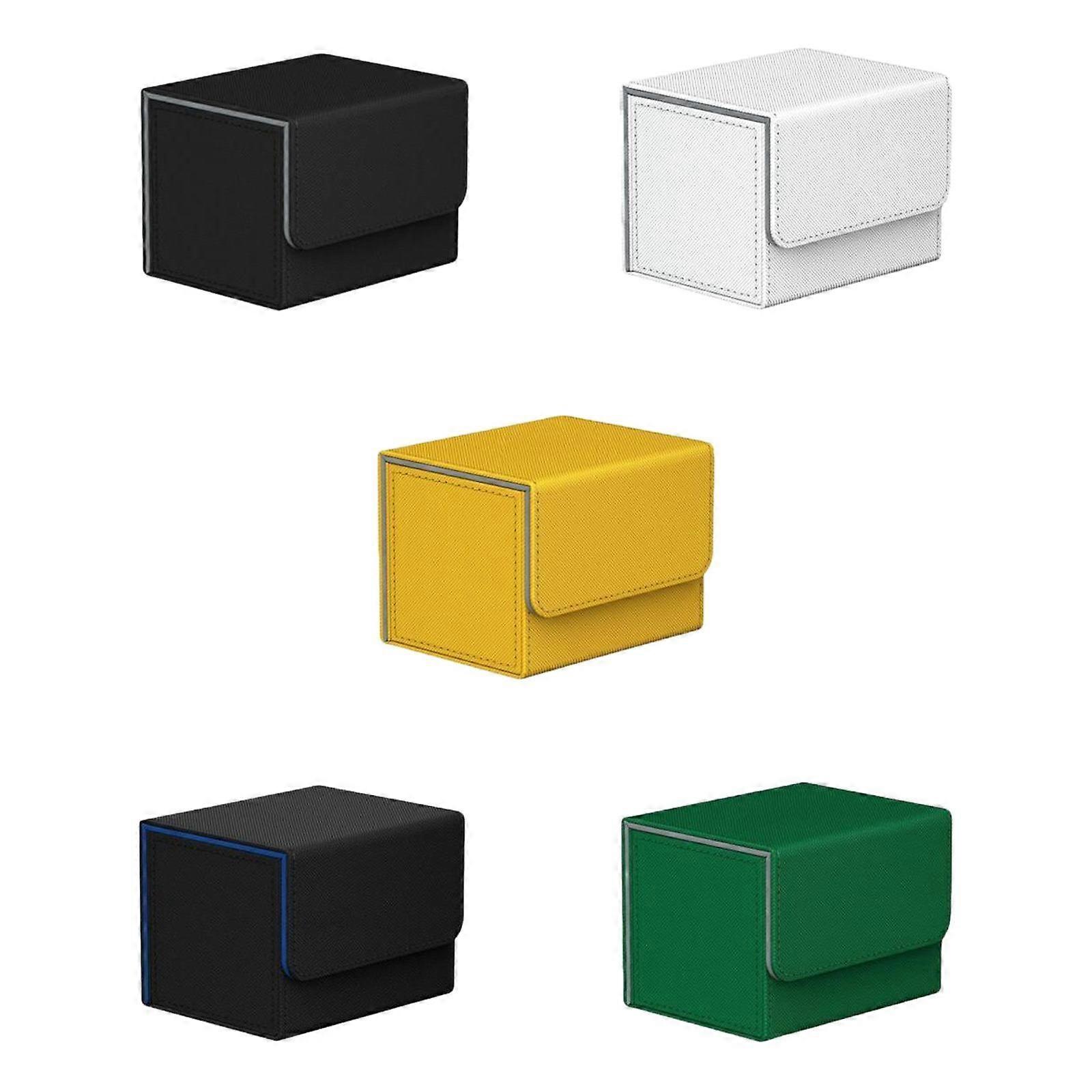 5Pcs Durable Trading Card Deck Box Storage Large Case