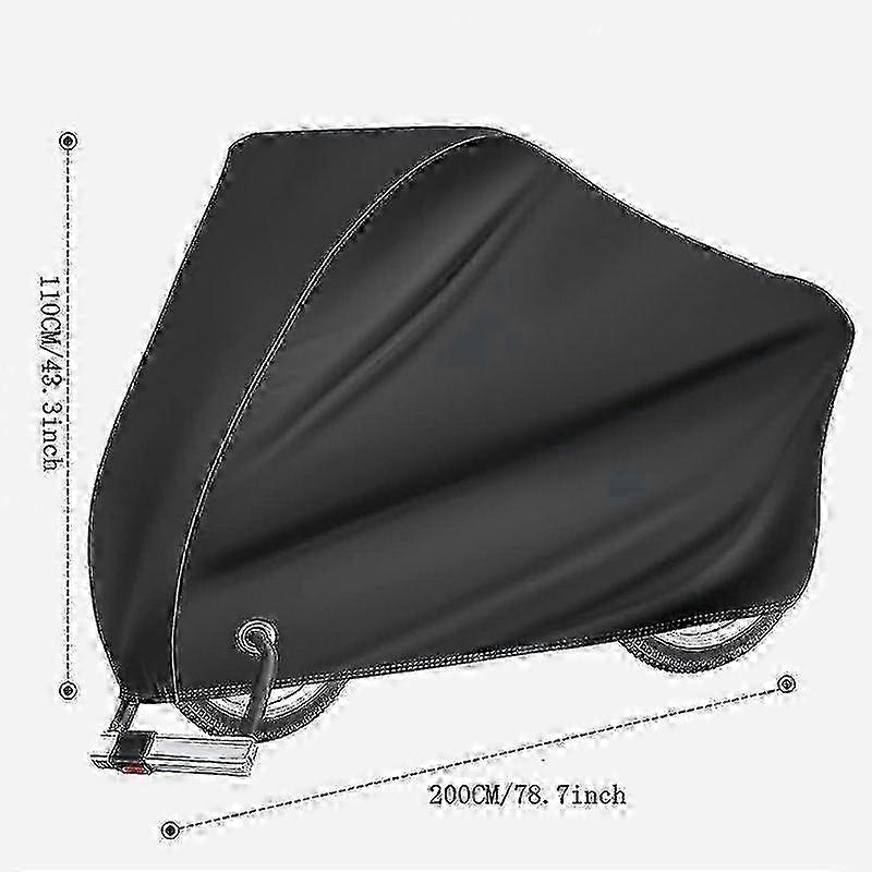 UV-Proof Wind-Resistant Bike Cover