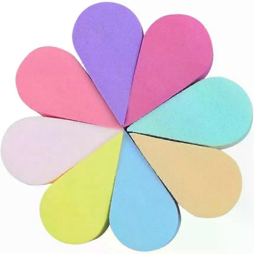 8pcs Petal Makeup Puff Sponge for Face Cleansing and Makeup
