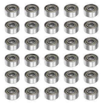 30 Stuks 603ZZ Diepe Groefkogellagers 3 mm Boring, 9 mm OD, 3 mm Dik