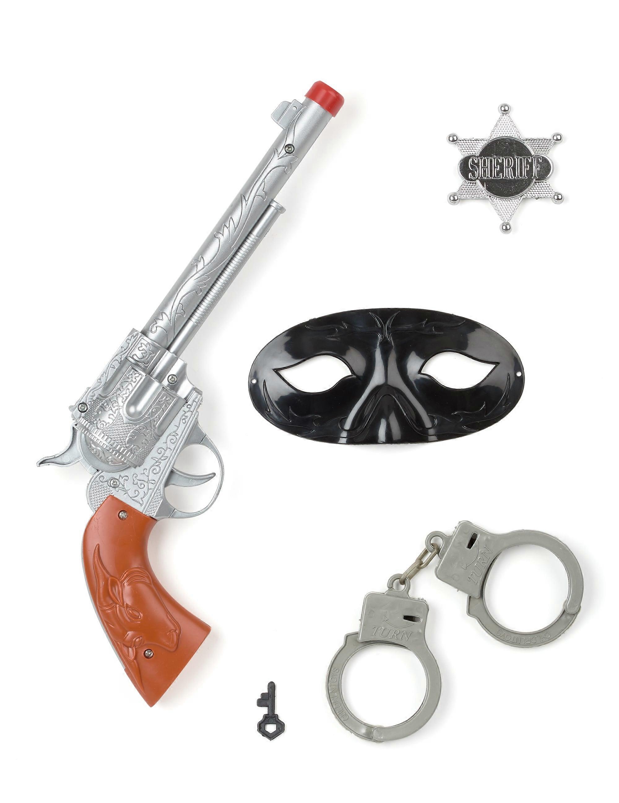 Plastic cowboy set