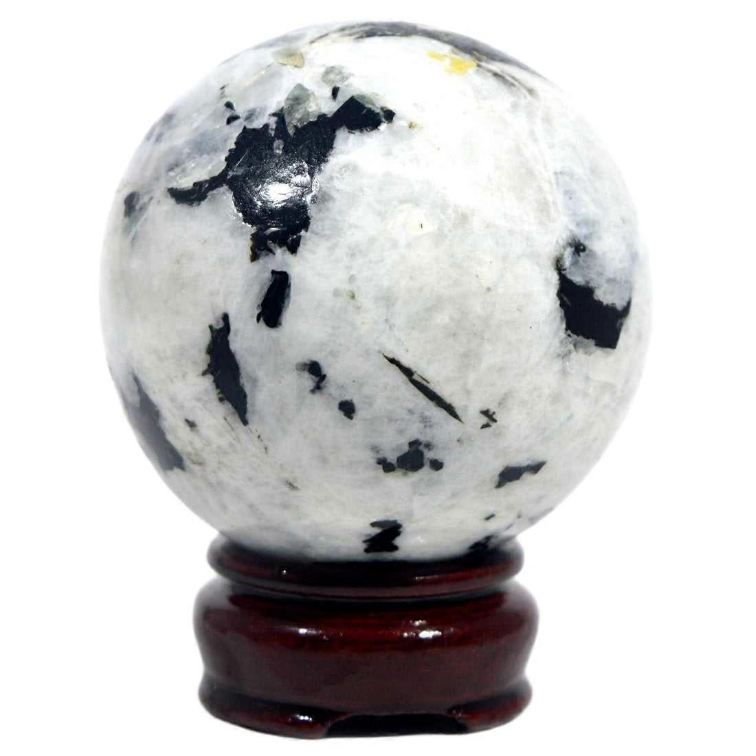 Moonstone Crystal Polished Sphere Stone