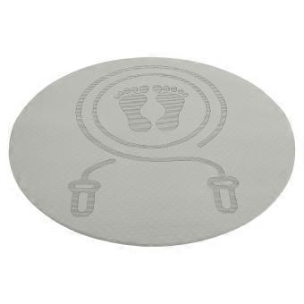 Workout Mat for Shock Absorption 2Pcs Household Jump Rope Floor Cushion-hxx