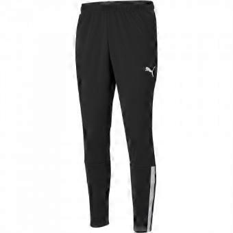 Puma Mens Team Liga Side Stripe Tapered Tracksuit Bottoms