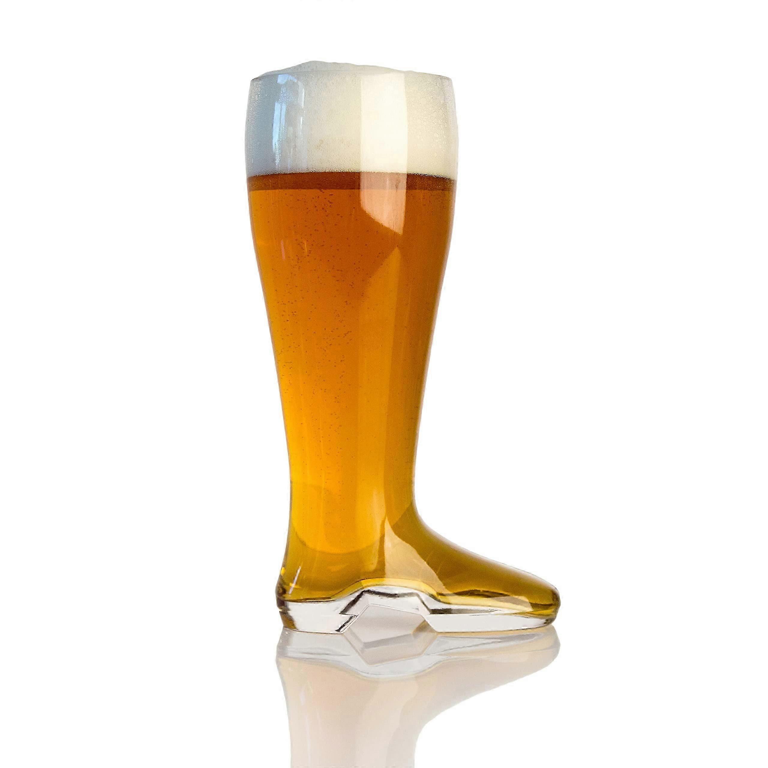 2L German-Style Boot Beer Glass