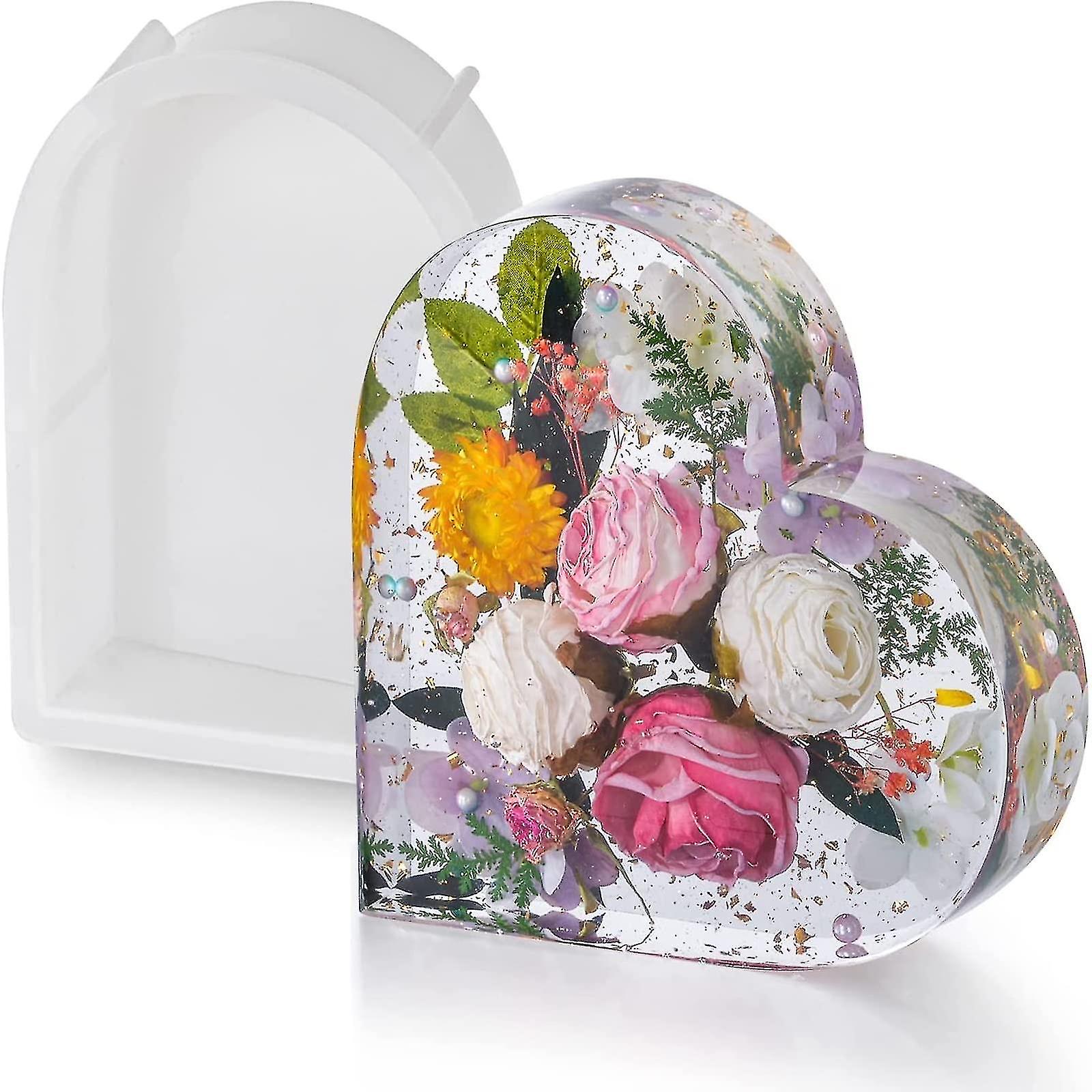 Harpiksforme Hjerte, Harpiksforme Til Blomster