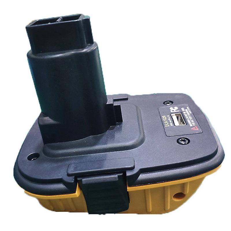 20V Battery Adapter Dca1820 For Dewalt 18v Tools Convert To 20v Lithium Battery For Dc9096 De9098 De9096 With Usb Port