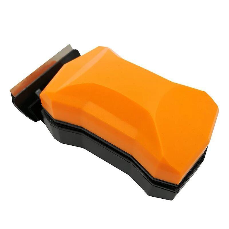 磁気ブラシ用タンク藻類スクレーパークリーナーフィッシュポータブルガラスクリーニングモス水族館ホームハンドヘルド(1個)