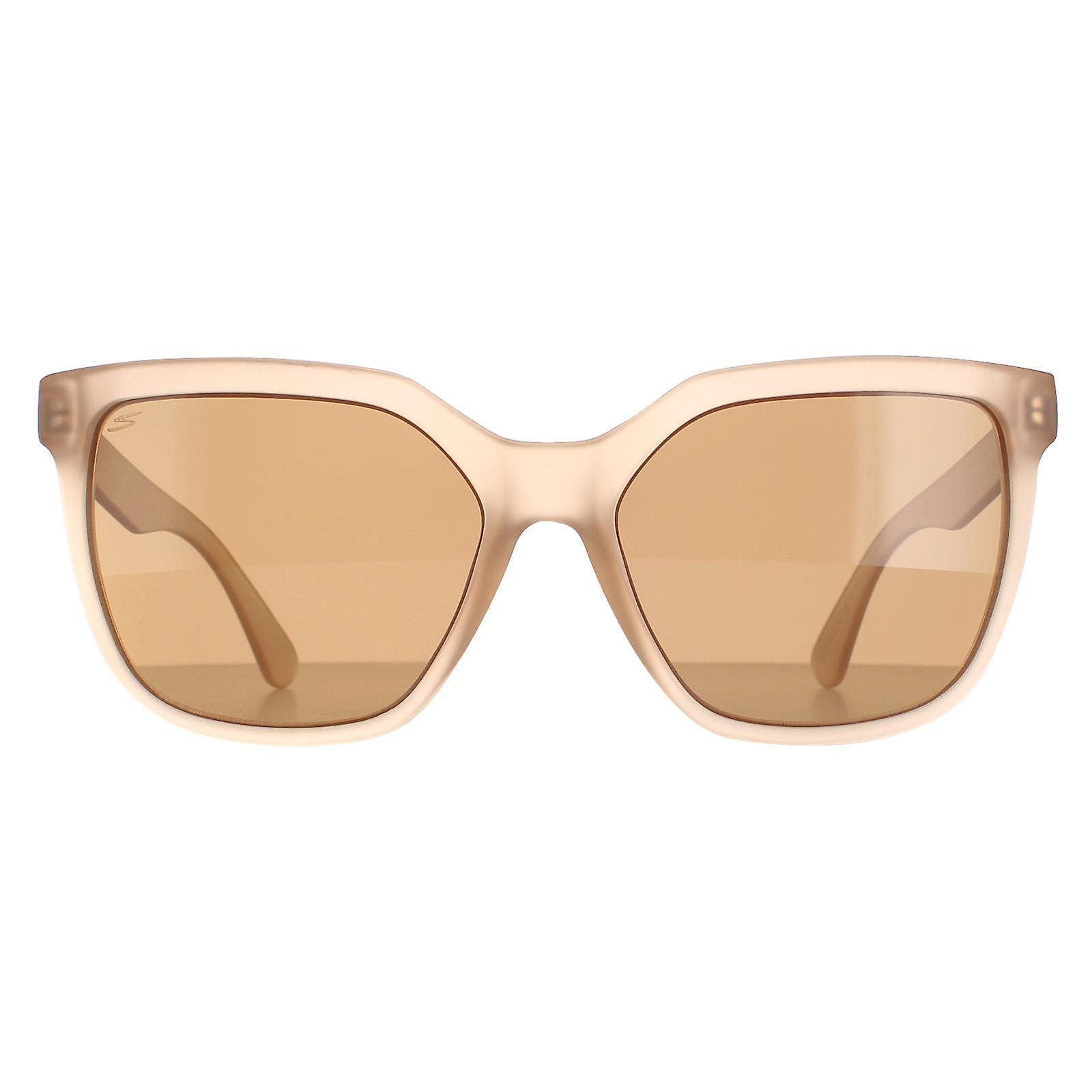 Serengeti Sunglasses Wakota SS536005 Milky Soft Yellow Saturn Polarized Drivers