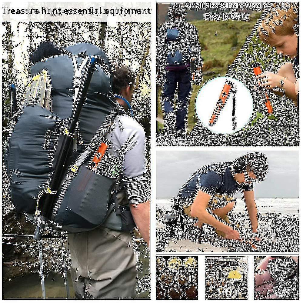 Fully Waterproof Metal Detector Pinpointer Include A 9v Battery