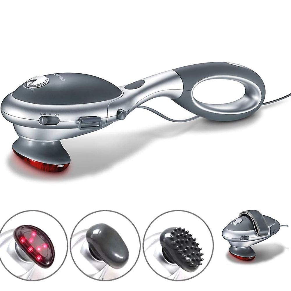 Infrared Tapping Massager With Removable Handle Electric Body Slimming Massage Anti-cellulite Machine For Back, Neck, Arms, Legs