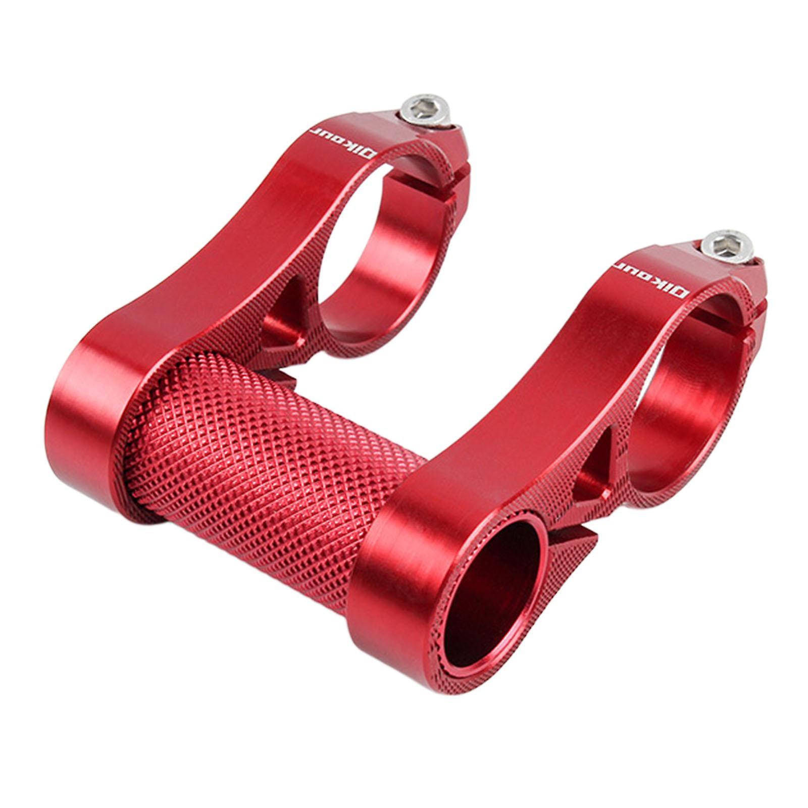 Bicycle Handlebar Stem Mount Adapter Folding Bike Extender Red
