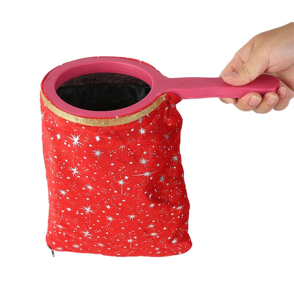 Magic Tricks Change Bag Magician Prop Magic Universal Bag Props Red Pattern