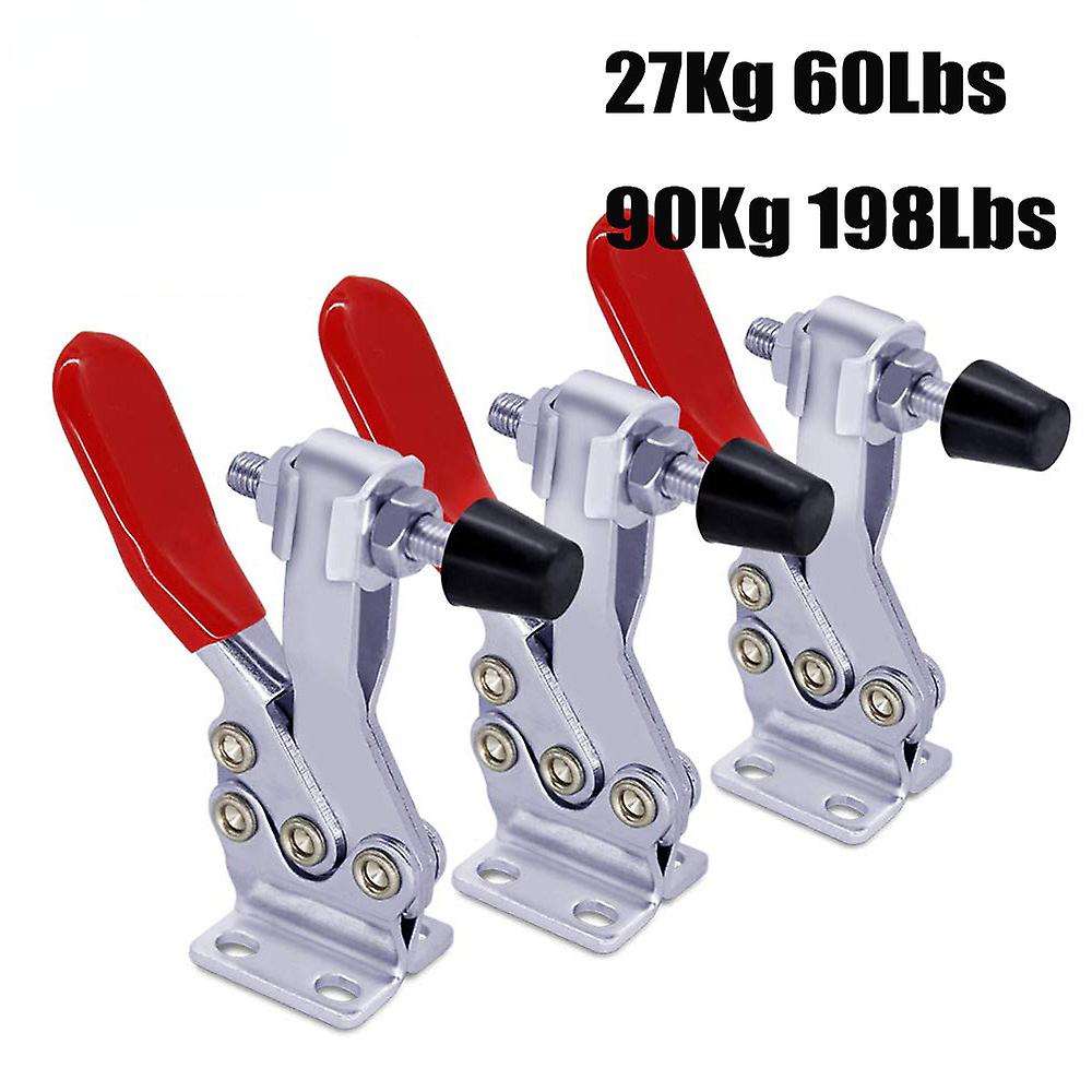 Horizontal Clamp 60lbs 198lbs Anti-slip U Shape Toggle Clamp Holding Capacity Push Pull Toggle Clamp Vertical/horizontal Type
