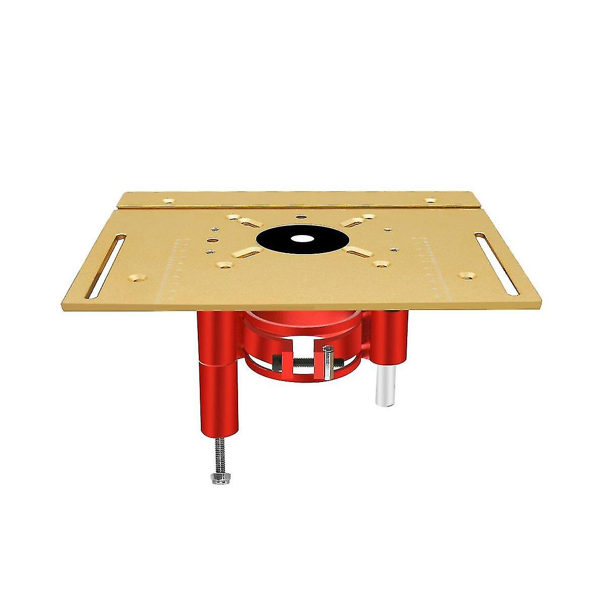 Aluminum Router Table Insert Plate Precision Router Lift Set - Wood ...