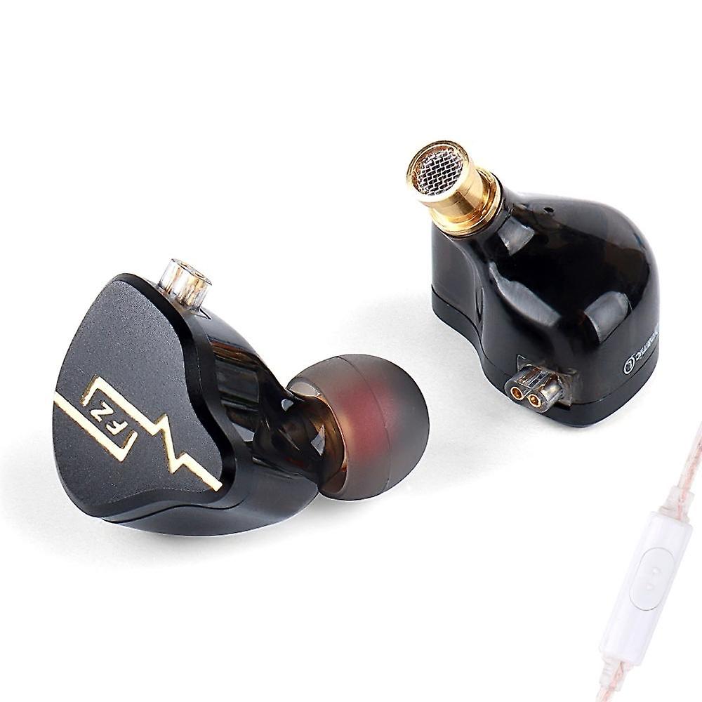 FZ Liberty Z1 In-Ear 10mm Dynamic Unit HiFi Earbud Wired Earphones, with Mic-Black