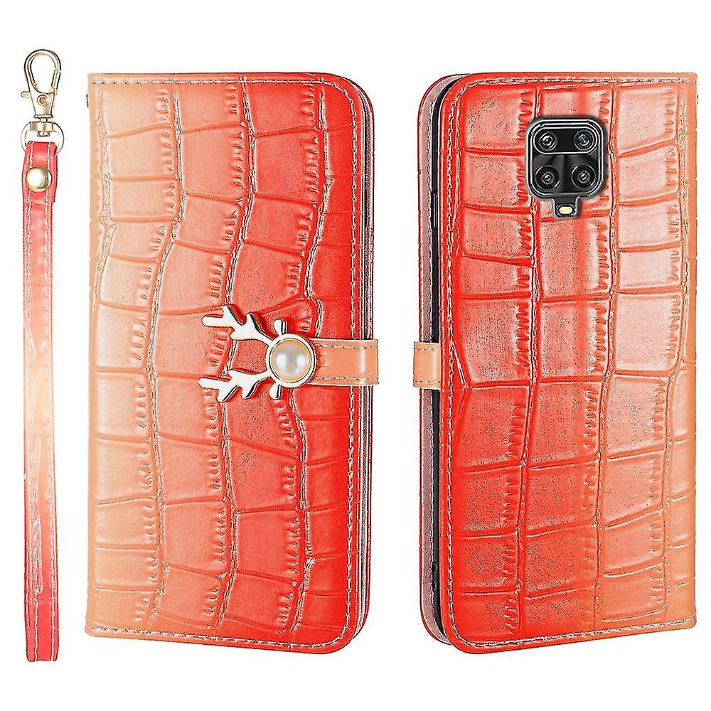Compatible With Xiaomi Redmi Note 9s/ 9 Pro/ 9 Pro Max Case Deer Pattern Elk Flip Leather Wallet Cov