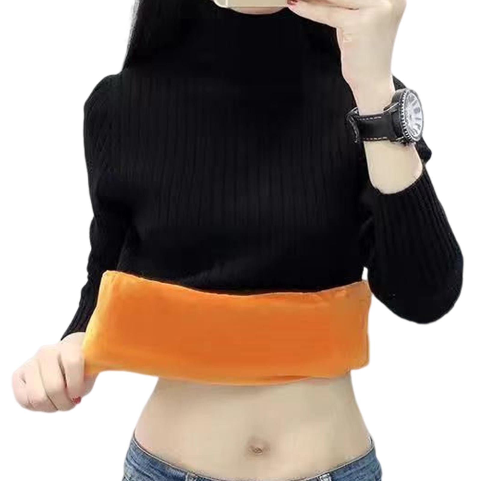 Female Thick Turtleneck Sweater Solid Color Loose Fitting Pullover Sweater