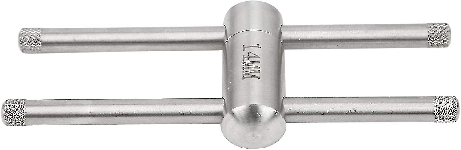 Billiard Cues Stick Tip Press, Practical Lightweight Portable Billiard Tip Suppressor (14mm)