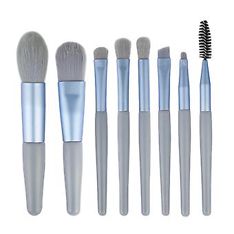 8pcs Mini Makeup Brushes Kit Eyeshadow Brush Make Up Brushes With Eva Bag