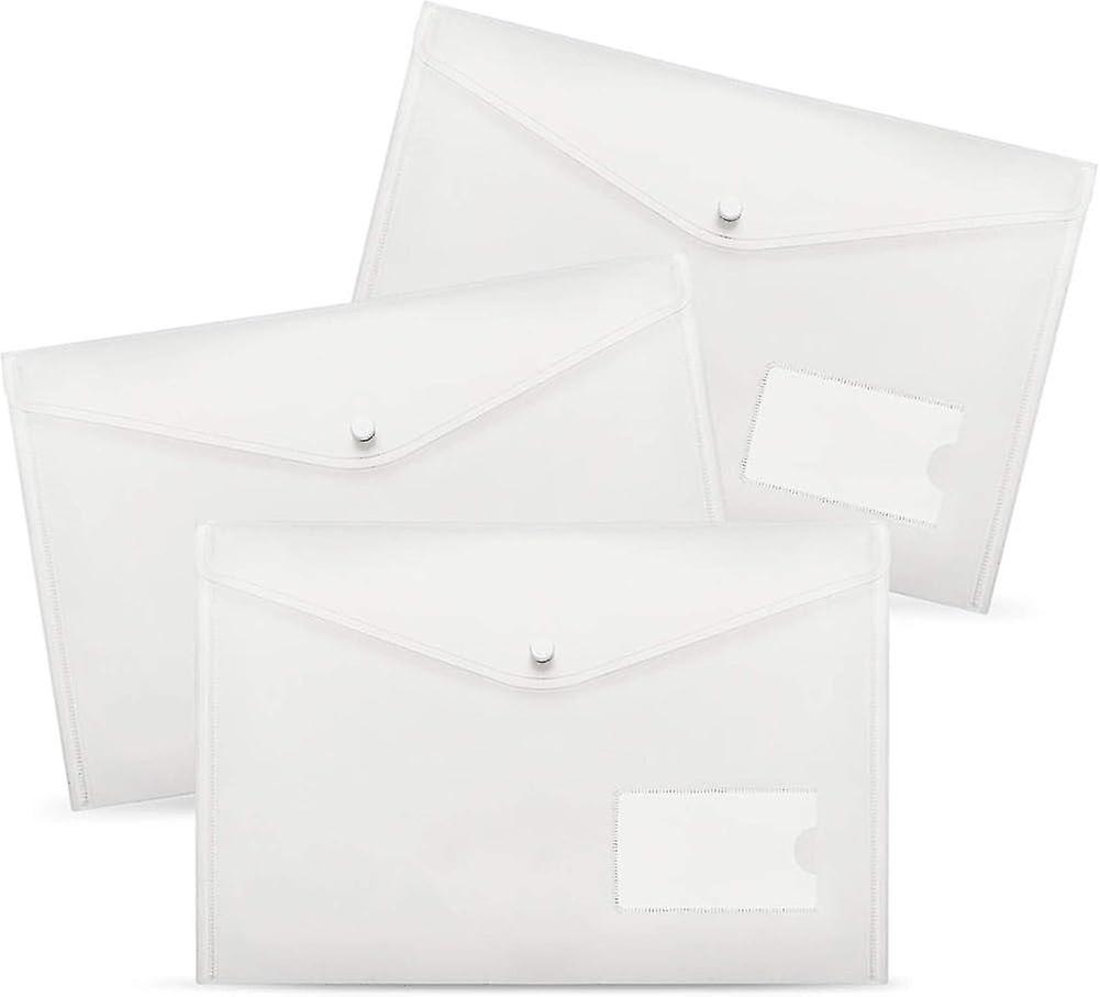 Document Pockets A4 - 20 Pieces A4 Document Pocket Viewing Pockets