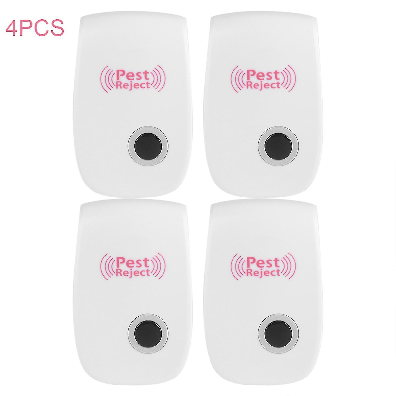 4 Pack Ultrasonic Electronic Mosquito and Cockroach Repellent for Home