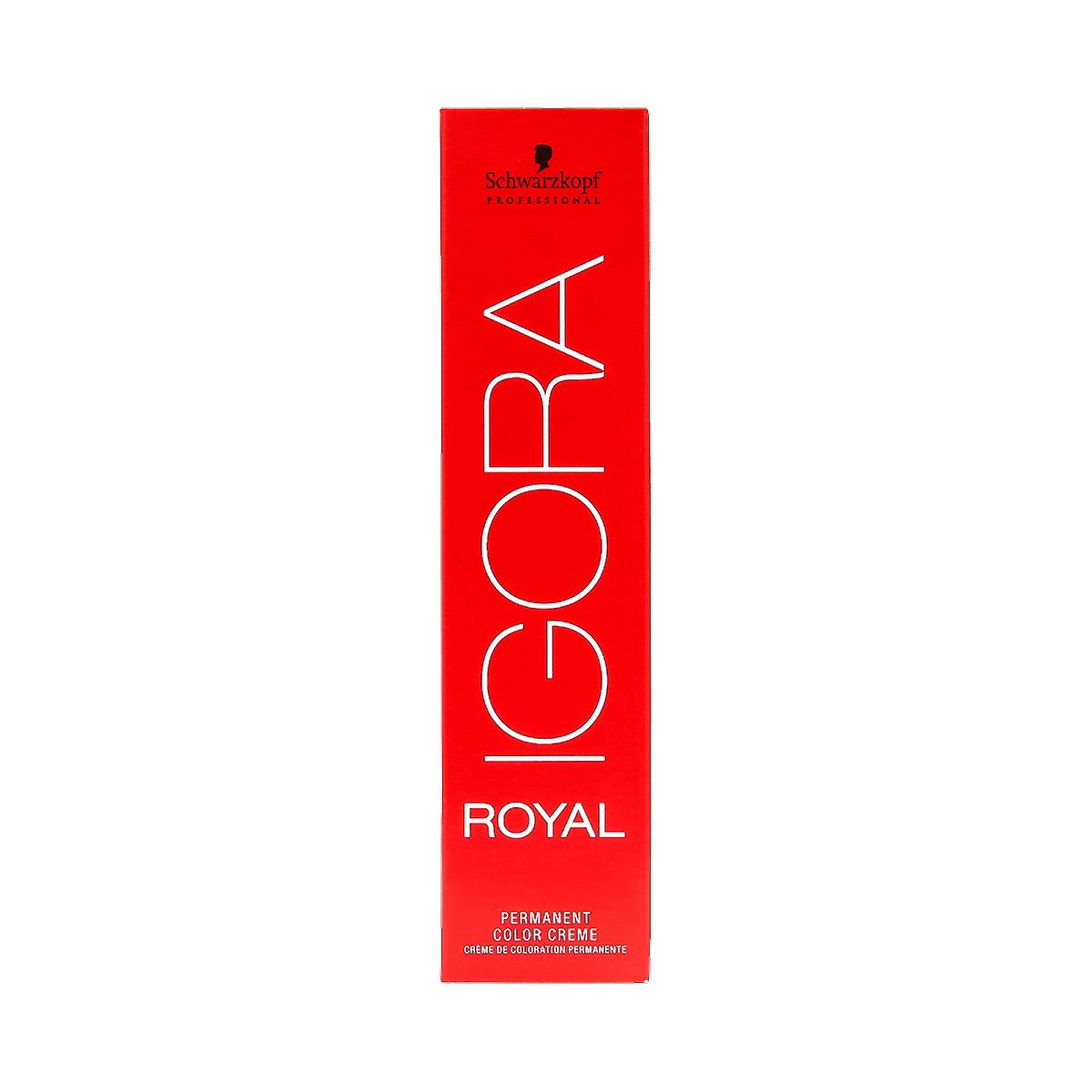 施华蔻 Igora Royal 7-1 中金色 Cendre 永久染发剂 60 毫升