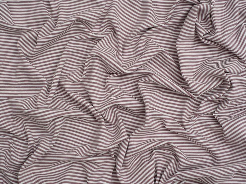 1.5m Minerva Core Range Baby Soft Yarn Dyed Cotton Jersey Stretch Knit Fabric Mauve - per metre
