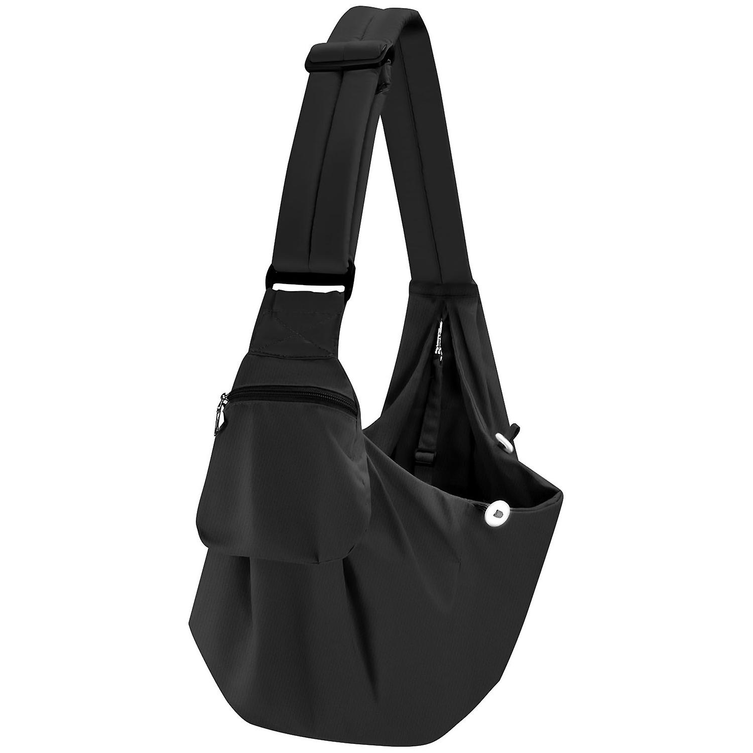 Pet Crossbody Shoulder Bag Comfortable Breathable Large Capacity Scratch-resistant Secure Pet